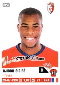 Sticker Djibril Sidibe - FOOT 2013-2014 n. 130 - Panini