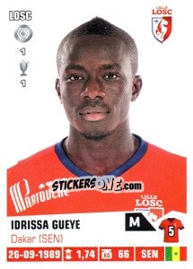 Sticker Idrissa Gueye - FOOT 2013-2014 - Panini