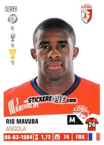 Figurina Rio Mavuba - FOOT 2013-2014 - Panini