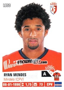 Sticker Ryan Mendes - FOOT 2013-2014 - Panini