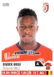 Sticker Divock Origi