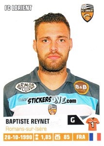 Sticker Baptiste Reynet - FOOT 2013-2014 - Panini