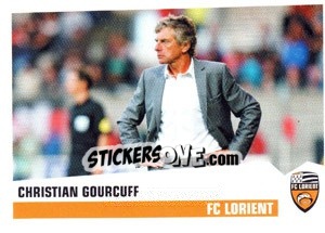 Sticker Christian Gourcuff - FOOT 2013-2014 n. 152 - Panini