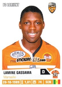 Sticker Lamine Gassama - FOOT 2013-2014 - Panini
