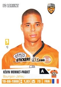 Sticker Kevin Monnet-Paquet - FOOT 2013-2014 - Panini