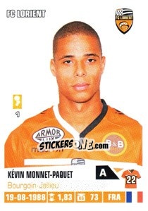 Cromo Kevin Monnet-Paquet - FOOT 2013-2014 n. 164 - Panini