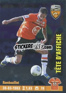 Sticker Jeremie Aliadiere - FOOT 2013-2014 - Panini