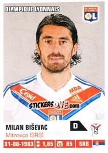 Sticker Milan Bisevac - FOOT 2013-2014 n. 173 - Panini