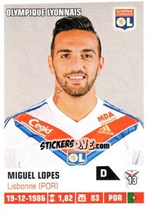 Sticker Miguel Lopes - FOOT 2013-2014 - Panini