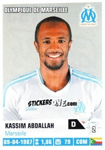 Sticker Kassim Abdallah - FOOT 2013-2014 - Panini