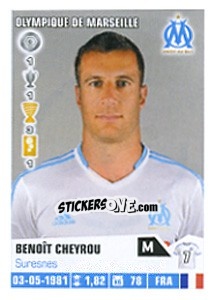 Cromo Benoît Cheyrou - FOOT 2013-2014 - Panini