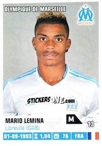 Sticker Mario Lemina - FOOT 2013-2014 n. 207 - Panini