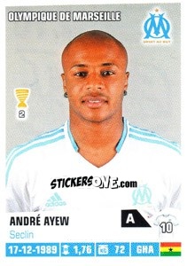 Sticker Andre Ayew - FOOT 2013-2014 n. 210 - Panini