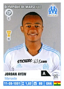 Sticker Jordan Ayew - FOOT 2013-2014 n. 211 - Panini