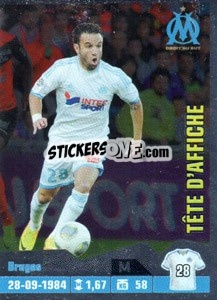 Sticker Mathieu Valbuena - FOOT 2013-2014 n. 216 - Panini