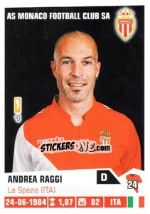 Sticker Andrea Raggi - FOOT 2013-2014 n. 228 - Panini