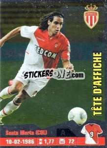 Sticker Falcao - FOOT 2013-2014 n. 240 - Panini