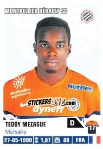 Figurina Teddy Mezague - FOOT 2013-2014 n. 251 - Panini