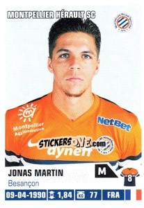 Cromo Jonas Martin