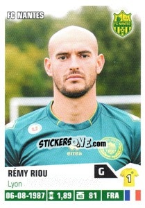 Sticker Remy Riou - FOOT 2013-2014 n. 266 - Panini
