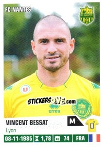 Sticker Vincent Bessat - FOOT 2013-2014 - Panini