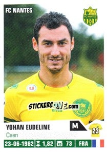 Sticker Yohan Eudeline - FOOT 2013-2014 - Panini