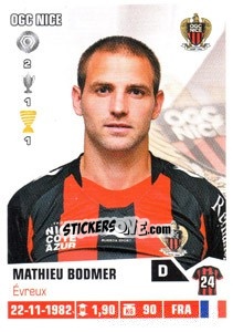 Sticker Mathieu Bodmer - FOOT 2013-2014 n. 291 - Panini