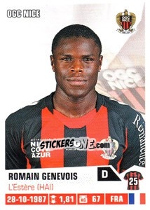 Sticker Romain Genevois - FOOT 2013-2014 n. 292 - Panini