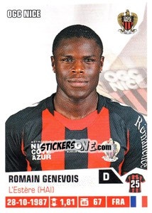 Cromo Romain Genevois - FOOT 2013-2014 - Panini