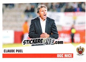 Figurina Claude Puel - FOOT 2013-2014 - Panini