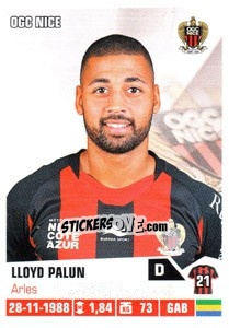 Sticker Lloyd Palun - FOOT 2013-2014 - Panini