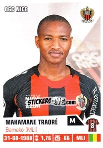 Sticker Mahamane Traore - FOOT 2013-2014 n. 307 - Panini
