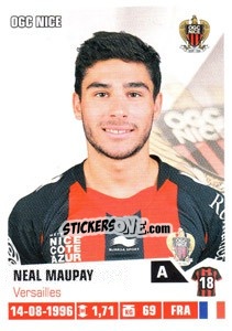Sticker Neal Maupay - FOOT 2013-2014 n. 310 - Panini