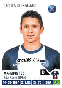 Sticker Marquinhos - FOOT 2013-2014 n. 321 - Panini
