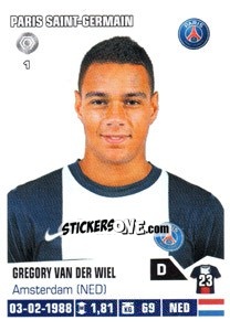 Sticker Gregory van der Wiel - FOOT 2013-2014 - Panini