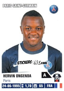 Cromo Hervin Ongenda - FOOT 2013-2014 - Panini