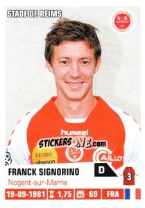 Sticker Franck Signorino - FOOT 2013-2014 - Panini