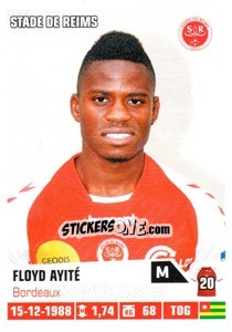 Cromo Floyd Ayite - FOOT 2013-2014 - Panini