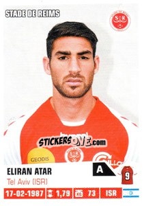 Cromo Eliran Atar - FOOT 2013-2014 - Panini