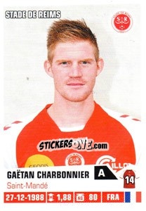 Sticker Gaetan Charbonnier - FOOT 2013-2014 n. 354 - Panini