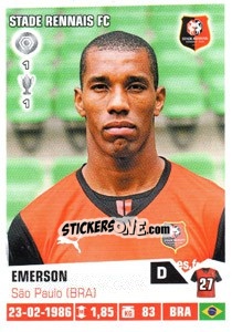 Sticker Emerson - FOOT 2013-2014 n. 369 - Panini