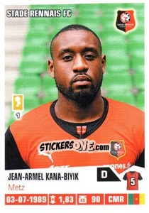 Figurina Jean-Armel Kana-Biyik - FOOT 2013-2014 n. 370 - Panini