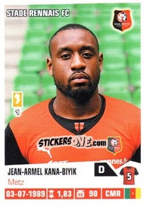 Figurina Jean-Armel Kana-Biyik - FOOT 2013-2014 - Panini