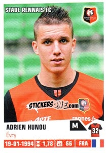 Sticker Adrien Hunou