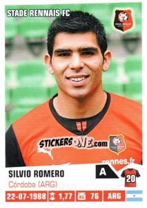 Sticker Silvio Romero - FOOT 2013-2014 - Panini