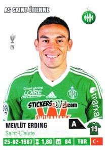 Figurina Mevlüt Erding - FOOT 2013-2014 n. 403 - Panini
