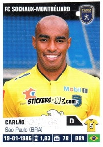 Sticker Carlao - FOOT 2013-2014 n. 411 - Panini