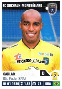 Sticker Carlao - FOOT 2013-2014 - Panini