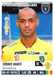 Cromo Cedric Kante - FOOT 2013-2014 - Panini