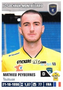 Figurina Mathieu Peybernes - FOOT 2013-2014 n. 417 - Panini